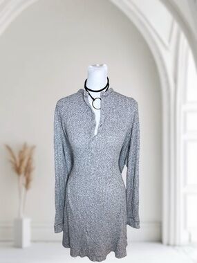 Old Navy XXL Knit Henley Long Sleeve Tunic Top